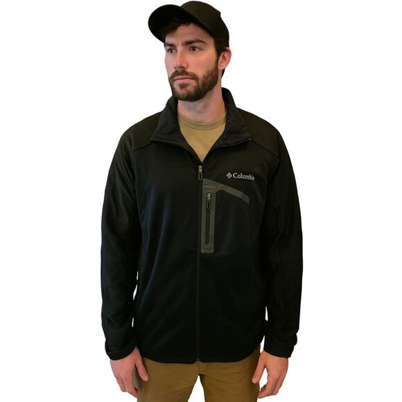 Columbia omni wind block heat insulated windbreaker jacket w/ zip pocket XL EUC - Picture 1 of 8